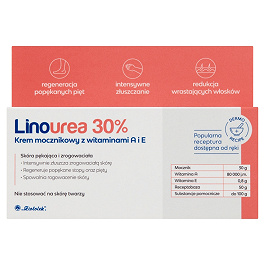 Linourea 30% Krem mocznikowy z wit. A i E