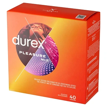 DUREX Pleasure Mix, 40 sztuk