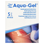 Aqua-Gel opatrunek na trudno gojące się rany, 10 x 12 cm, 1 szt.