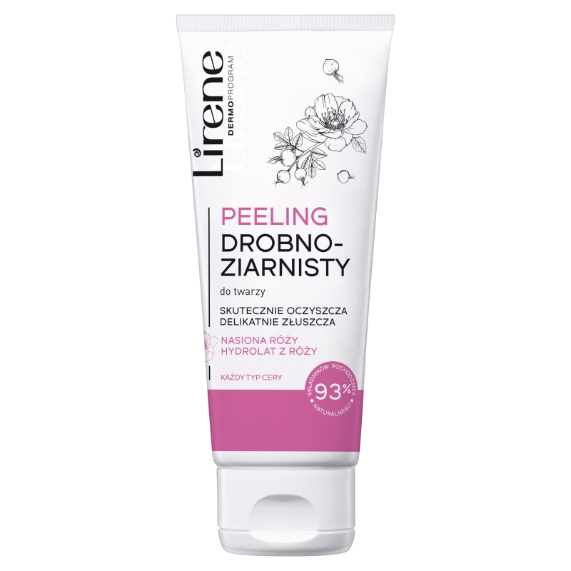 DR IRENA ERIS Lirene, peeling drobnoziarnisty do twarzy, 75 ml — Składniki i ocena