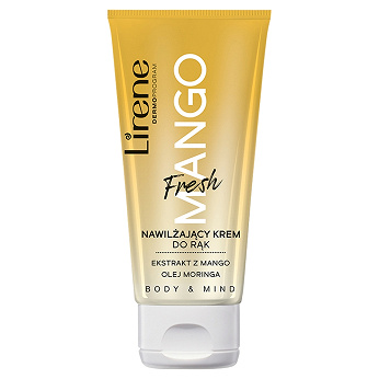 Lirene Body & Mind, Krem do rąk nawilżający FRESH MANGO 50ml