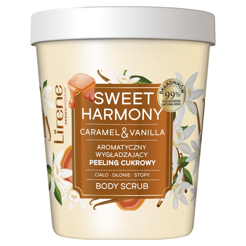 DR IRENA ERIS Lirene Sweet Harmony, wygładzający peeling cukrowy, 200 g — Składniki i ocena