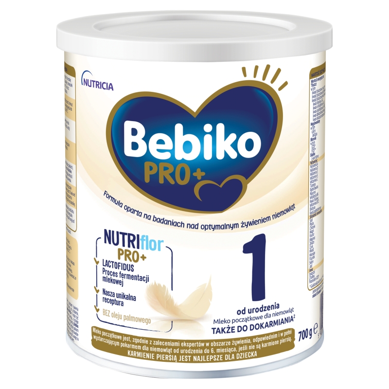 Bebiko Pro+ 1 , proszek mleko modyfikowane początkowe od urodzenia, 700 g