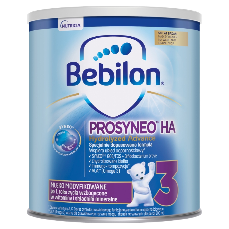Bebilon Prosyneo HA, mleko modyfikowane po 1 roku życia, 400 g