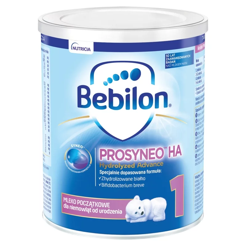 Bebilon Prosyneo HA mleko początkowe dla niemowląt od urodzenia, 400 g