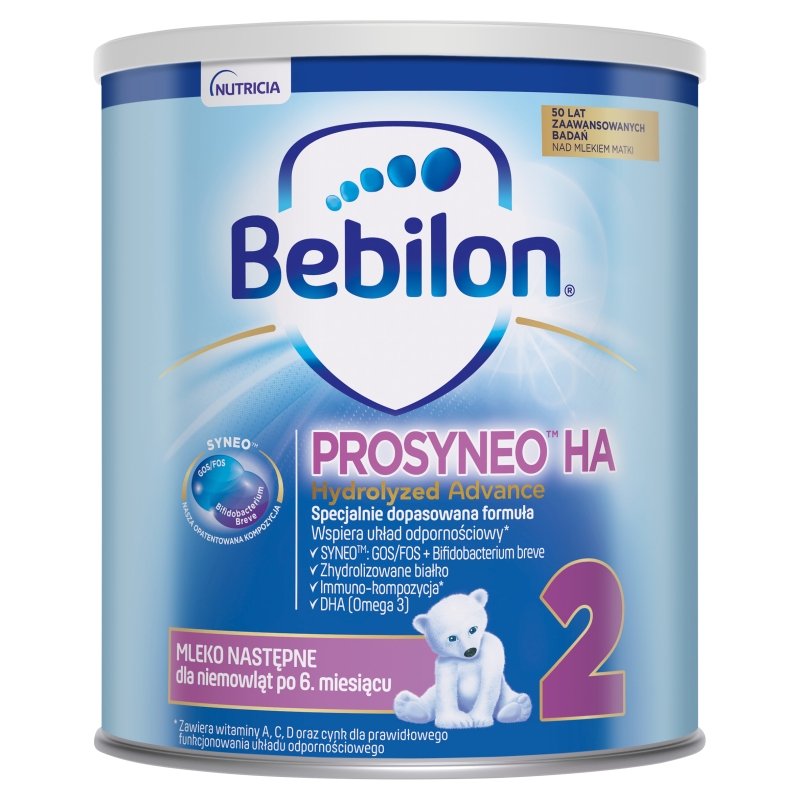 Bebilon Prosyneo HA Hydrolyzed Advance 2 po 6 miesiącu, 400 g