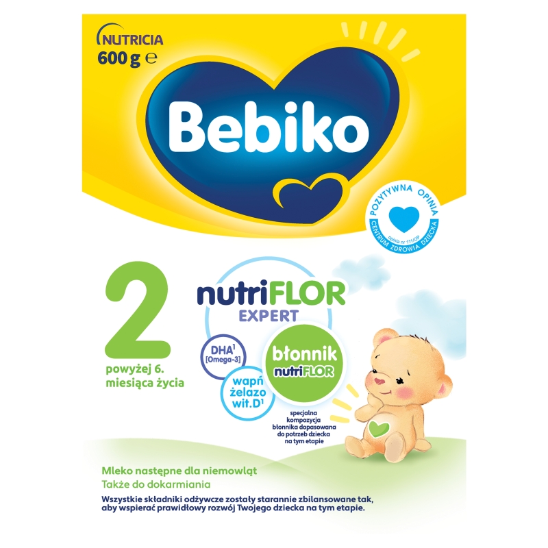 Bebiko 2 Nutriflor Expert mleko następne powyżej 6 miesiąca życia,  600 g
