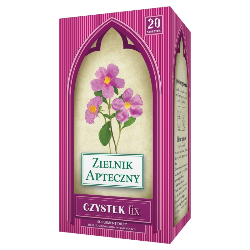 Czystek Fix zioła do zaparzania w saszetkach, 20 szt.