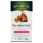 Zioła Mnicha herbata ziołowa na odporność, 20 sasz. po 2 g