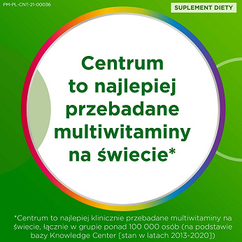 Centrum kompletne od A do Z , tabletki z zestawem witamin i minerałów dla dorosłych, 30 szt.