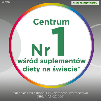Centrum Silver 50+ , tabletki z kompozycją minerałów i witamin dla osób po 50. roku życia, 30 szt.