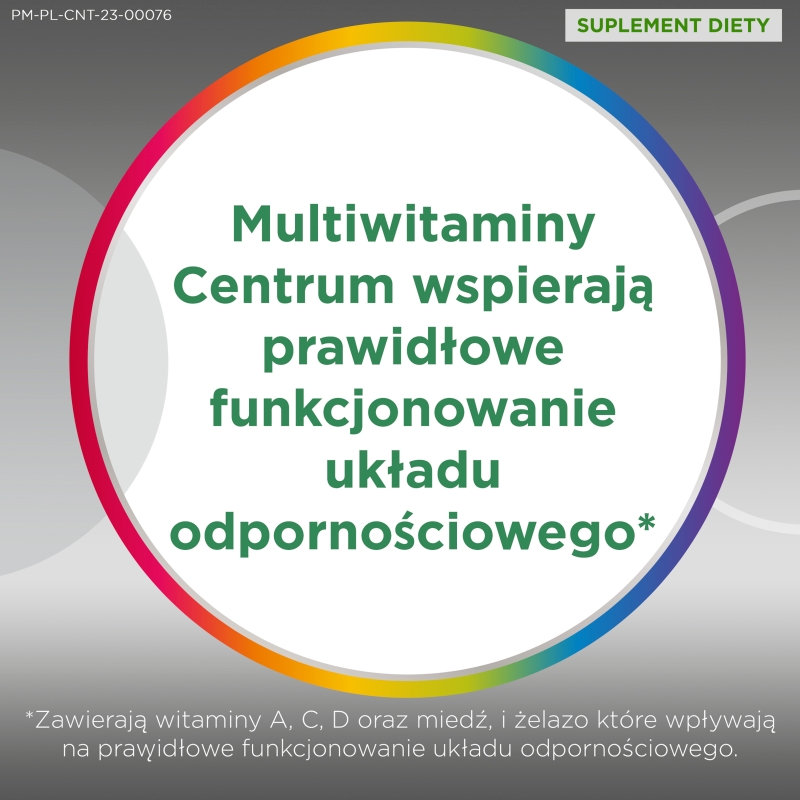 Centrum Silver 50+ , tabletki z kompozycją minerałów i witamin dla osób po 50. roku życia, 30 szt.