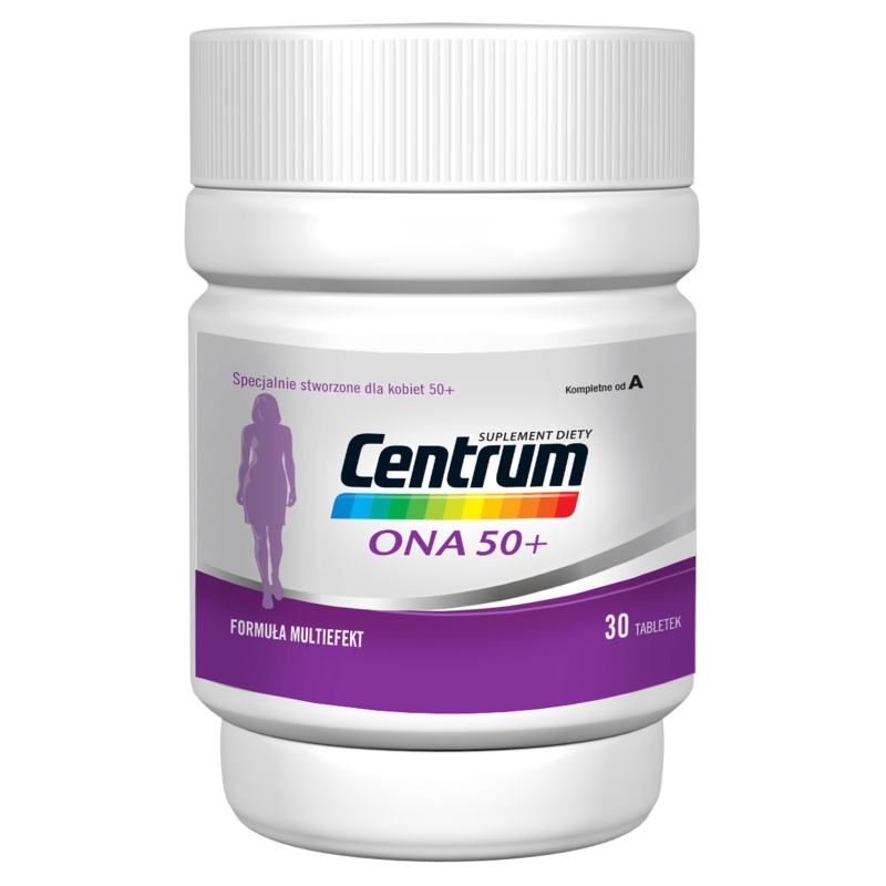 Centrum ONA 50+ , tabletki z witaminami dla kobiet, 30 szt.