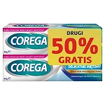 Corega Extra Strong krem mocujący, delikatnie miętowy, 2 x 40g