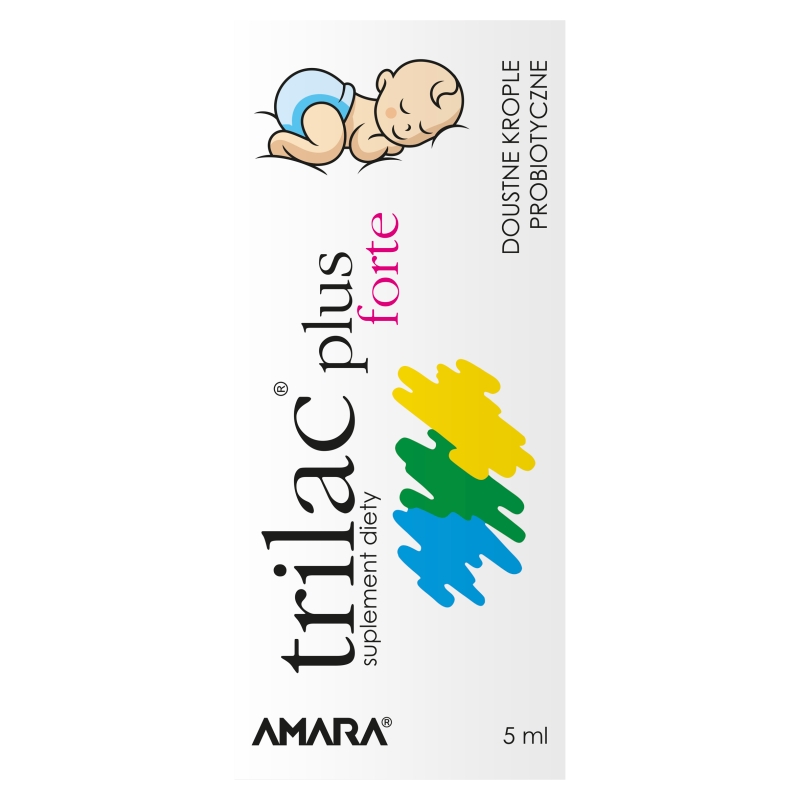Trilac Plus Forte, krople, 5 ml