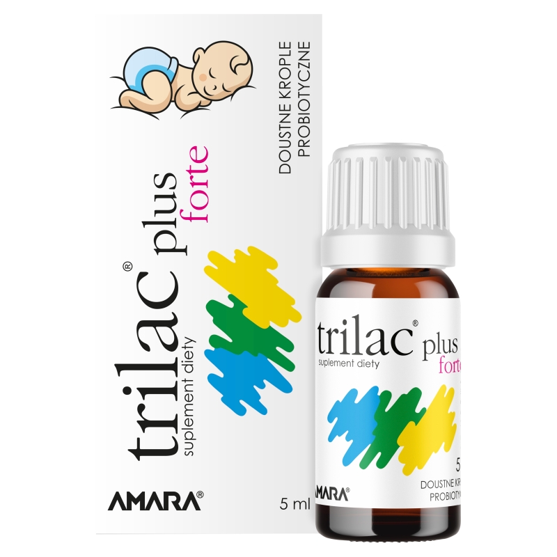 Trilac Plus Forte, krople, 5 ml