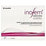 Inofem, proszek w saszetkach ze składnikami wspomagającymi równowagę hormonalną, 60 szt.