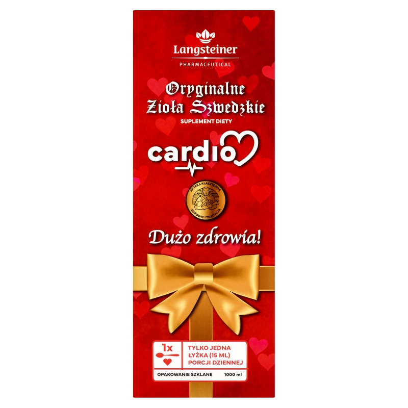 Oryginalne Zioła Szwedzkie Cardio 1000 ml