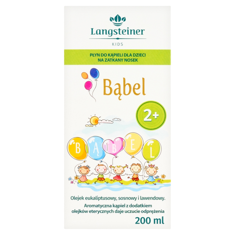 Bąbel płyn do kąpieli na zatkany nosek, 200 ml
