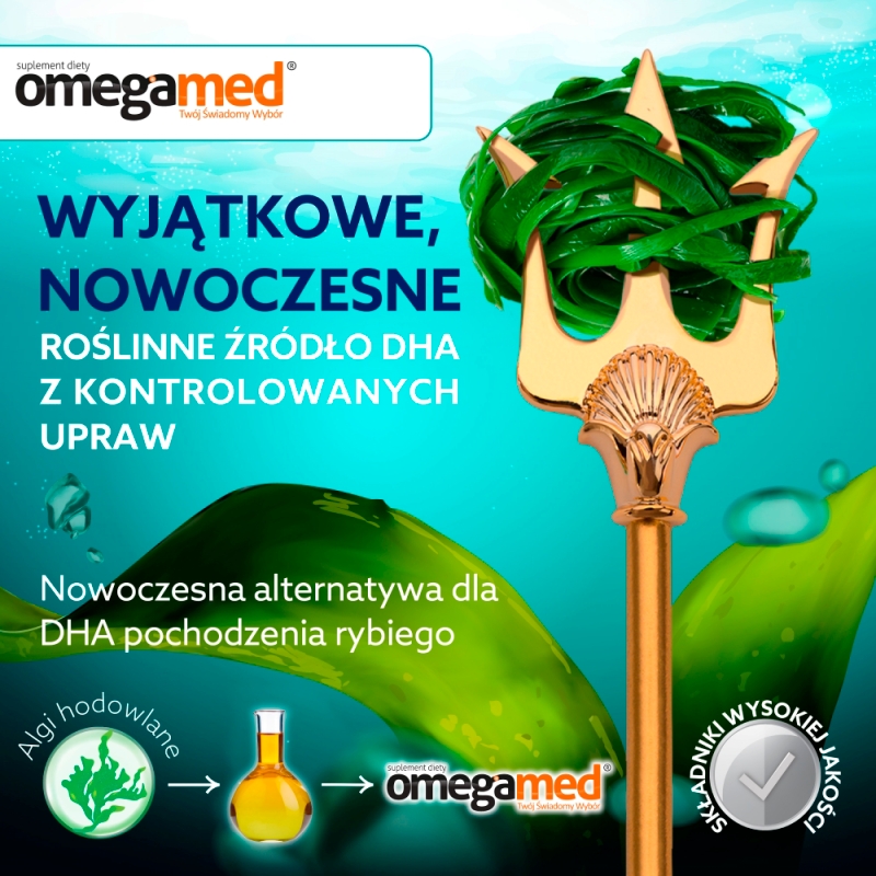 Omegamed Odporność 5+, kapsułki do żucia dla dzieci powyżej 5. roku życia, 30 szt.