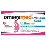 Omegamed Optima Start kapsułki dla kobiet planujących ciążę i w pierwszych miesiącach ciąży, 30 szt.