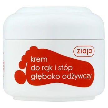Ziaja, krem do rąk i stóp, głęboko odżywczy, 50 ml