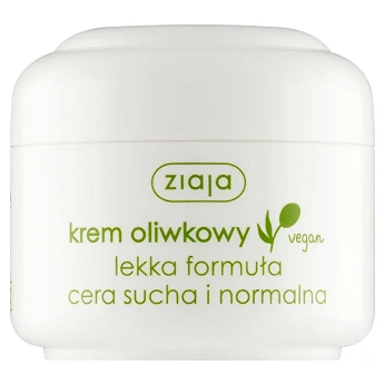 Ziaja krem oliwkowy , lekka formuła do skóry suchej i normalnej, 50 ml