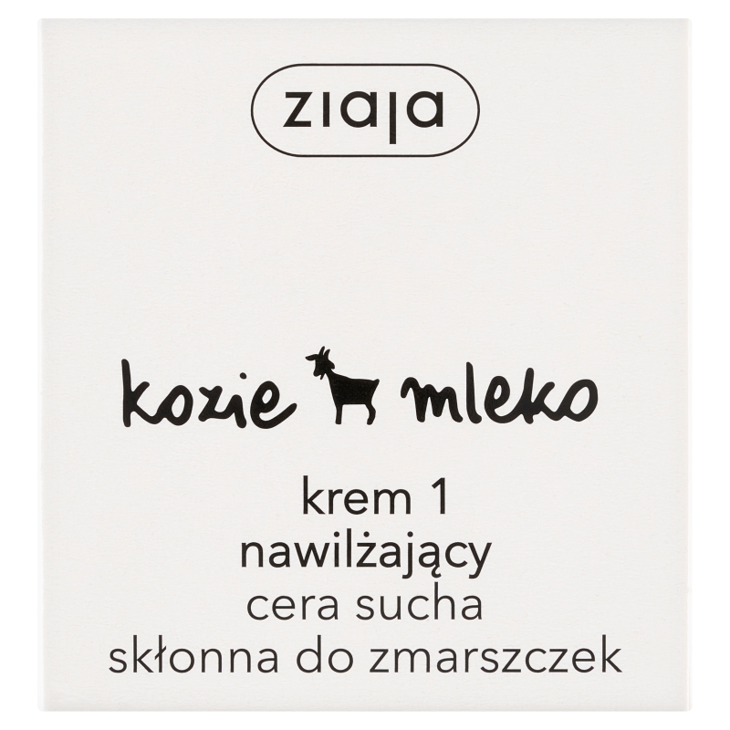 Ziaja Kozie Mleko Krem 1 nawilżający do cery suchej skłonnej do zmarszczek, 50 ml