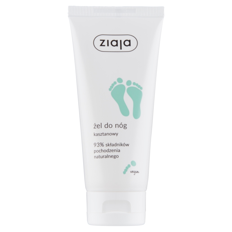 Ziaja Stopy Żel do nóg kasztanowy 100ml( żel do nóg, kasztanowy, 100 ml