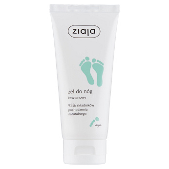 Ziaja Stopy Żel do nóg kasztanowy 100ml(, żel do nóg, kasztanowy, 100 ml