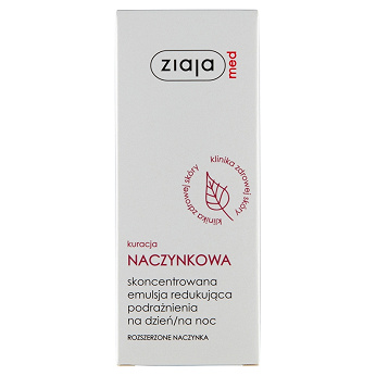 ZIAJA MED naczynkowa, skoncentrowana emulsja redukująca podrażnienia, 30 ml