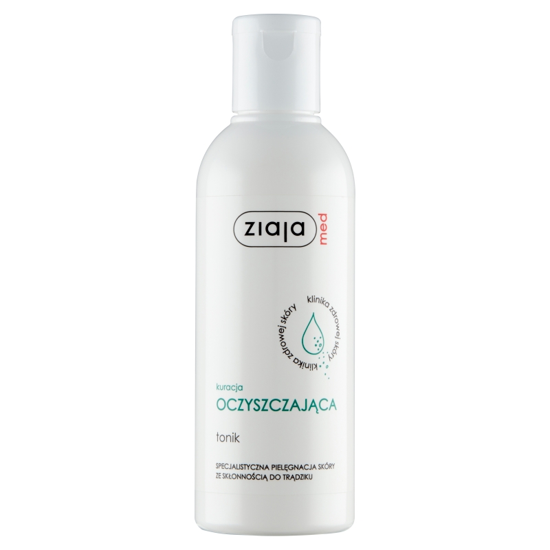 Ziaja Med Kuracja Oczyszczająca tonik do skóry trądzikowej, 200 ml