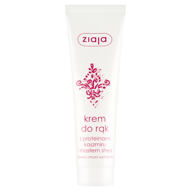Ziaja Krem do rąk  z proteinami kaszmiru i masłem shea, 100 ml