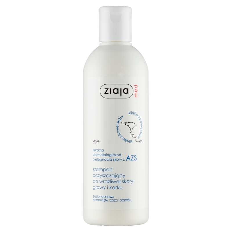 Ziaja Med Atopowe Zapalenie Skóry szampon oczyszczający, 300 ml