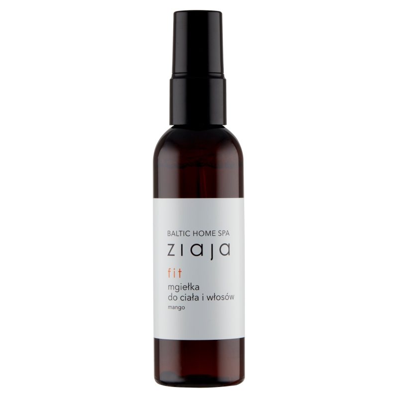 ZIAJA Ziaja Baltic Home SPA Fit, mgiełka do ciała i włosów, mango, 90 ml — Inhaltsstoffe i ocena