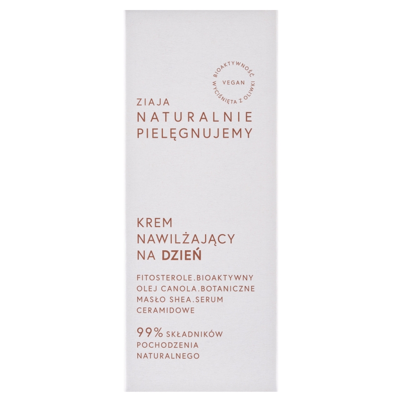 Ziaja Naturalnie Pielęgnujemy  krem nawilżający na dzień, 50 ml
