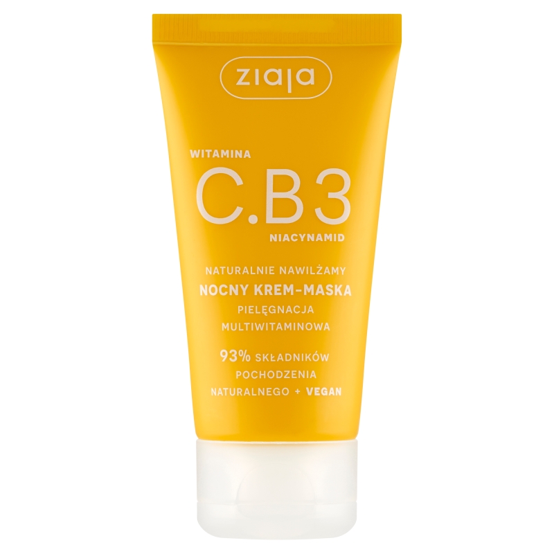 Ziaja Witamina C.B3 nocny krem-maska, 50 ml