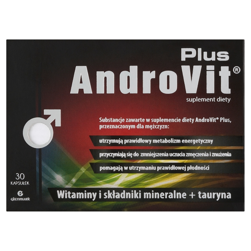 AndroVit Plus, kapsułki miękkie dla mężczyzn, 30 szt.