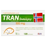 TRAN Familijny  kapsułki ze składnikami wspierającymi odporność, 120 szt.