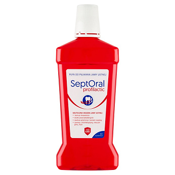 SEPTORAL PROFILACTIC , płyn do płukania jamy ustnej, 500 ml