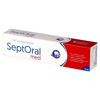 SEPTORAL MED, żel do stosowania w jamie ustnej, 20 ml