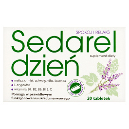 Sedarel Dzień 20 tabletek