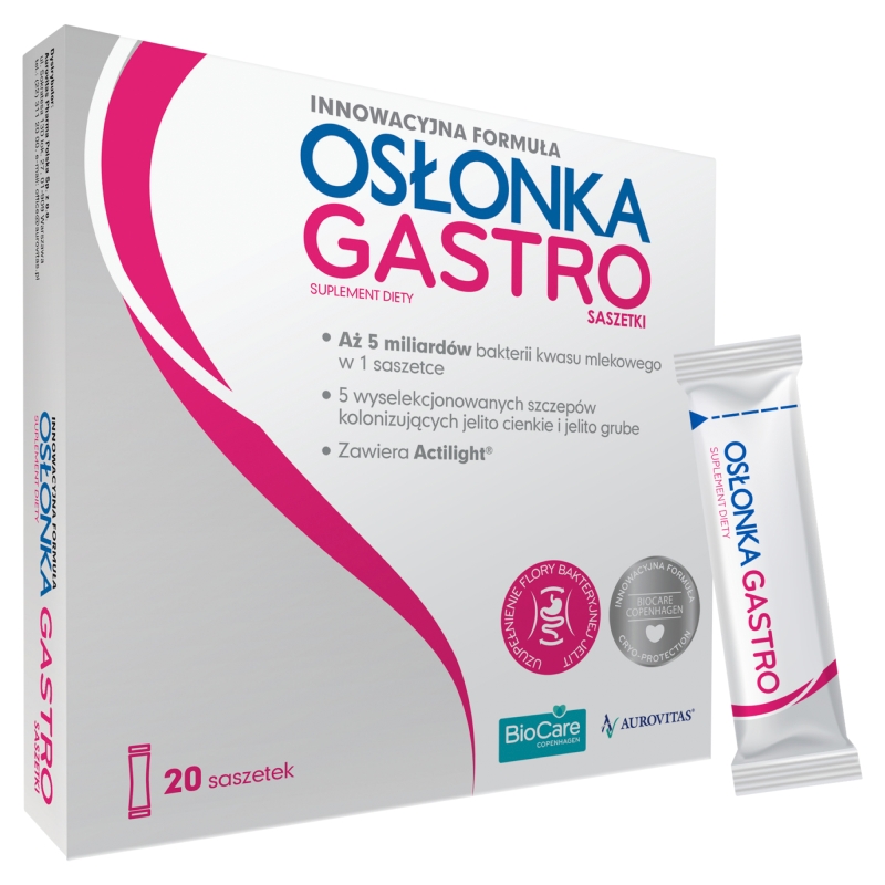 Osłonka Gastro, proszek, 20 sasz.