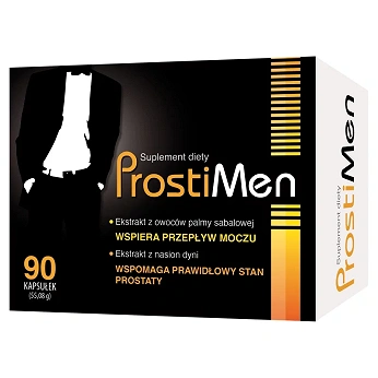 Prostimen Apotex , kapsułki ze składnikami wspomagającymi prostatę, 90 szt.