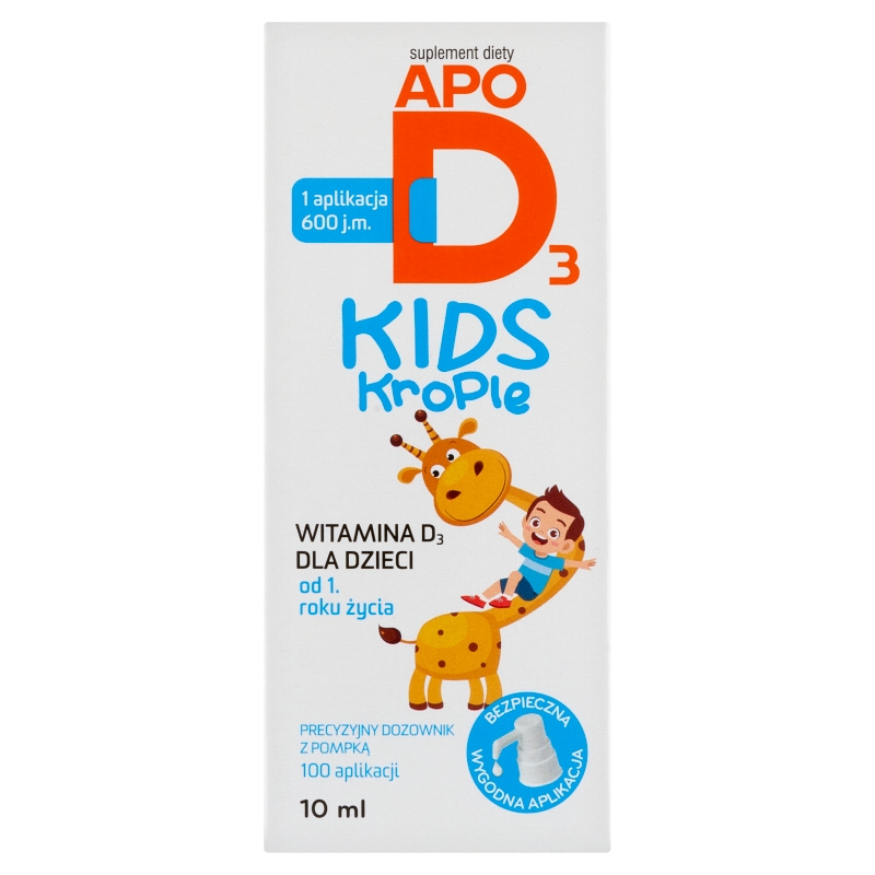 ApoD3 Kids krople, 10 ml