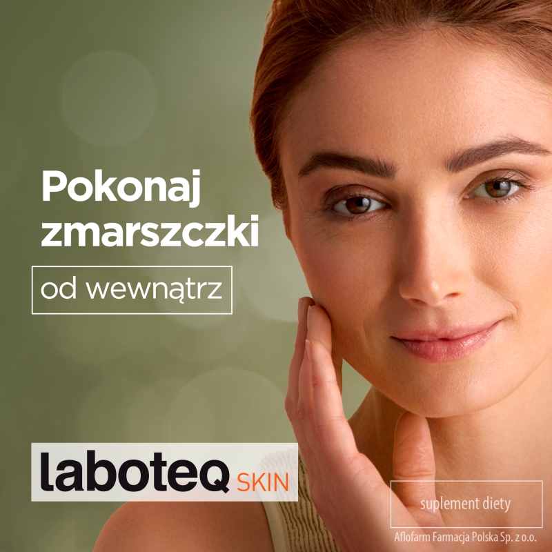 Laboteq SKIN, tabletki ze składnikami pomagającymi zachować zdrowy i młody wygląd skóry, 30 szt.