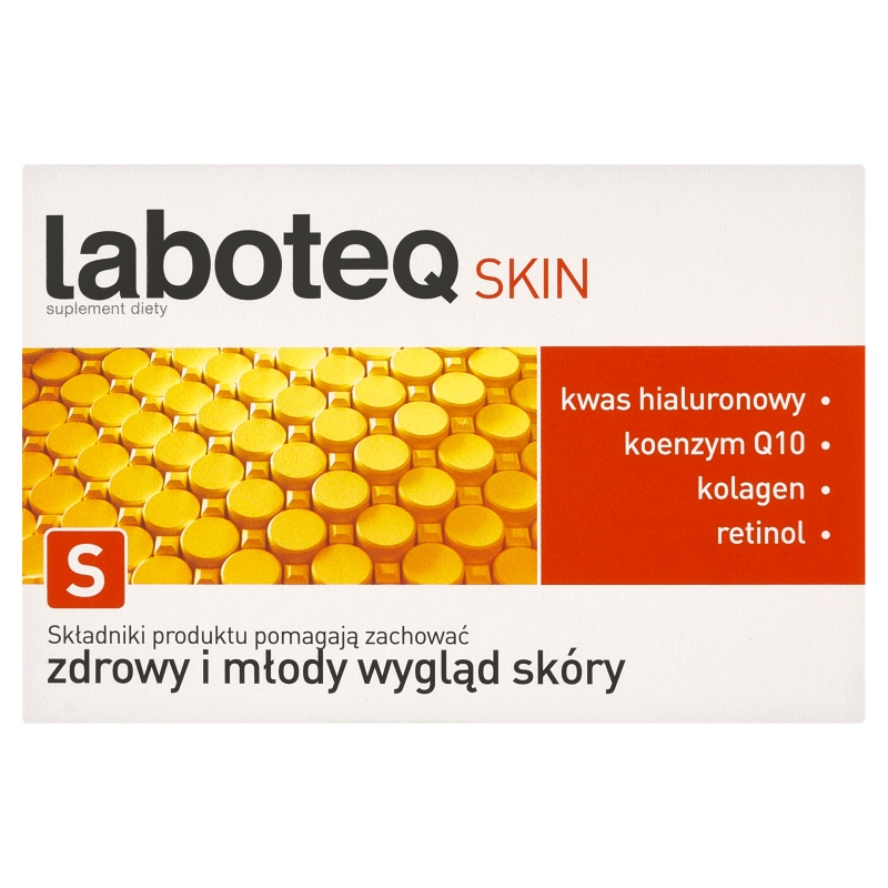 Laboteq SKIN tabletki ze składnikami pomagającymi zachować zdrowy i młody wygląd skóry, 30 szt.