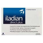 Iladian direct plus tabletki działające pomocniczo w leczeniu bakteryjnego, grzybiczego lub mieszanego zapalenia pochwy, 10 szt.