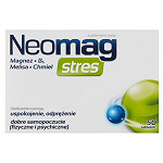 NeoMag stres tabletki ze składnikami o działaniu uspokajającym i odprężającym, 50 szt.