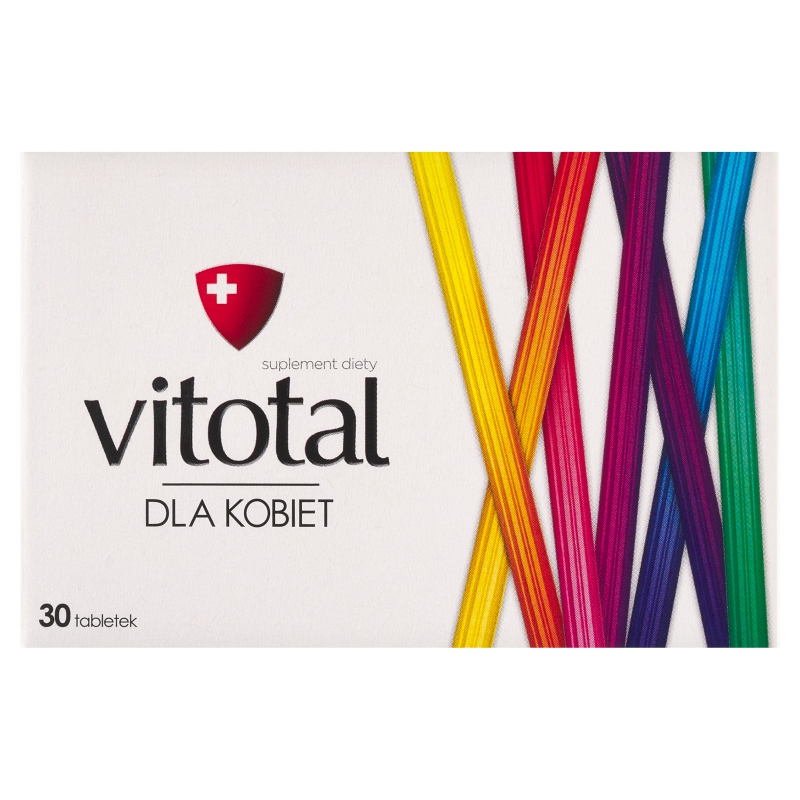 Vitotal dla Kobiet tabletki z witaminami i minerałami, 30 szt.